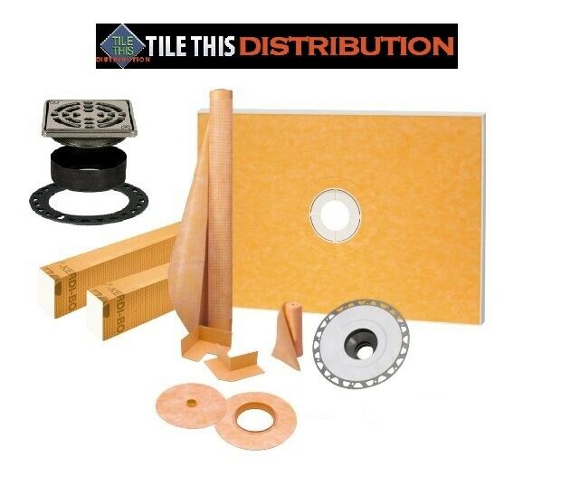 Schluter Kerdi Shower Kit   (all 5 Sizes)  Best Price And Fast Shipping