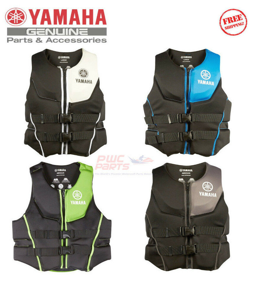 Yamaha Men's Neoprene 2-buckle Pfd Life Jacket Vest Multiple Colors Mar-17vne