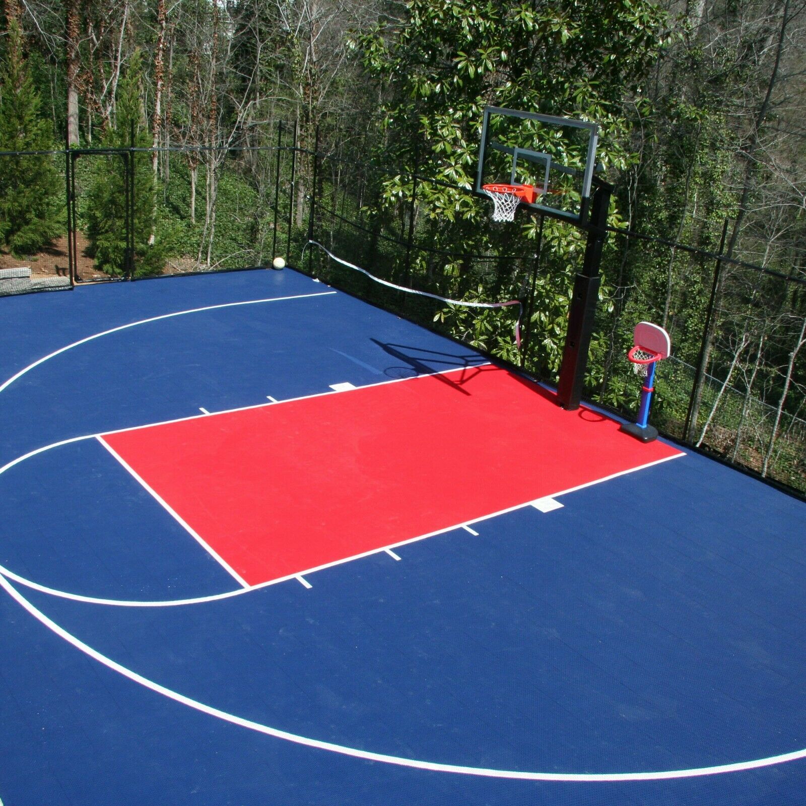 Flooringinc Outdoor Court Tiles, 1'x1' Basketball Volleyball Soccer Tennis